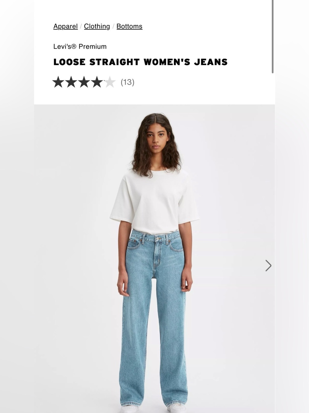 Levi’s Loose Straight Jeans